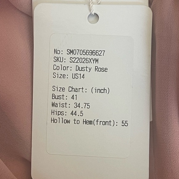 New! STACEES Sheath/Column Sleeveless Scoop Neck Ankle-Length
Size 14 - Picture 13 of 15